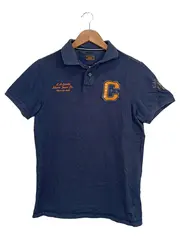 Vorschaubild 1 von Herren Poloshirt Blau Gr. 46/S Casual Kurzarm Logo