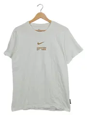 Vorschaubild 1 von Herren T-Shirt Gr. M Weiß Sportlich Logo-Print Kurzarm Baumwolle