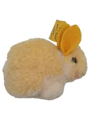 Vorschaubild 2 von Hase Plüschtier Mini Kuscheltier Vintage Made in Germany Wolle