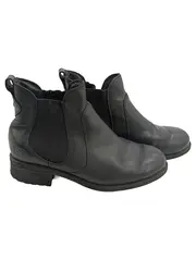 Vorschaubild 1 von Damen Chelsea Boots Stiefelette Leder Schwarz Gr. 39 Bonham