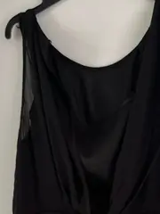 Vorschaubild 3 von Mint & Berry Damen Maxikleid Gr. 42 Schwarz Elegant Festliches Kleid