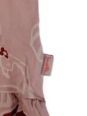 Vorschaubild 3 von Sommerkleid Gr. 68 Rosa Blumenmuster Rüschen Baumwolle Freizeit
