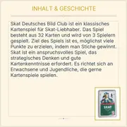 Vorschaubild 4 von Skat Kartenspiel Deutsches Bild Club Spielkarten