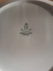 Vorschaubild 3 von Marktleuthen Bavaria Kuchenteller Rosenmuster Porzellan 17cm