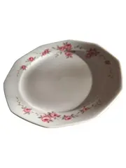 Vorschaubild 1 von Marktleuthen Bavaria Kuchenteller Rosenmuster Porzellan 17cm