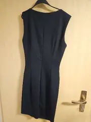 Vorschaubild 5 von Etuikleid Damen Gr. 36 Schwarz Elegant Business