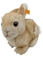 Vorschaubild 1 von Baby Kuscheltier Hase Plüschtier Beige 14cm Stofftier