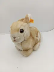 Vorschaubild 2 von Baby Kuscheltier Hase Plüschtier Beige 14cm Stofftier