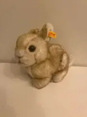 Vorschaubild 5 von Baby Kuscheltier Hase Plüschtier Beige 14cm Stofftier