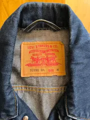 Vorschaubild 5 von Herren Jeansjacke Gr. M Blau Casual Denim Baumwolle