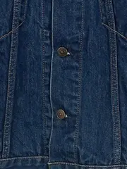 Vorschaubild 4 von Herren Jeansjacke Gr. M Blau Casual Denim Baumwolle