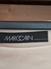 Vorschaubild 6 von Businesskleid Damen Gr. 38 Beige Elegant Bootausschnitt