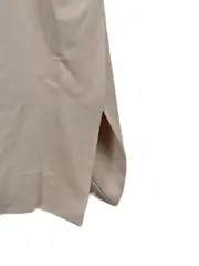 Vorschaubild 3 von Businesskleid Damen Gr. 38 Beige Elegant Bootausschnitt