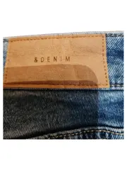Vorschaubild 3 von &Denim Destroyed Jeans Damen Gr. 38 Blau Ripped Denim