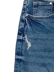 Vorschaubild 7 von &Denim Destroyed Jeans Damen Gr. 38 Blau Ripped Denim