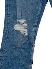 Vorschaubild 5 von &Denim Destroyed Jeans Damen Gr. 38 Blau Ripped Denim