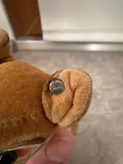 Vorschaubild 3 von Reh Bambi Kuscheltier Plüschtier Vintage Knopf im Ohr