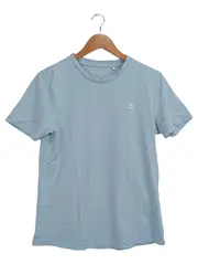 Vorschaubild 1 von Herren T-Shirt Basic Blau Gr. S Baumwolle