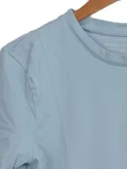 Vorschaubild 3 von Herren T-Shirt Basic Blau Gr. S Baumwolle