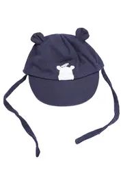 Vorschaubild 1 von Kinder Cap Mütze Blau mit Bären Ohren Stickerei Casual