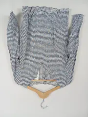 Vorschaubild 2 von Damen Bluse Gr. S Mehrfarbig Grafisch Langarm Viskose