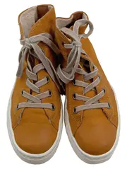 Vorschaubild 2 von Damen Sneaker High Leder Orange Gr. 38.5 Casual