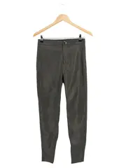 Vorschaubild 1 von Damen Lederhose Grün Gr. S W28/36 Kunstleder Optik Casual Modern
