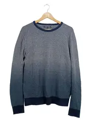 Vorschaubild 1 von Herren Pullover Gr. M Blau Baumwolle Kaschmir Strick