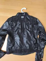 Vorschaubild 2 von Damen Sommerjacke Übergangsjacke Schwarz Gr. L