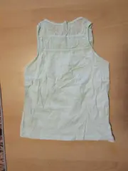 Vorschaubild 2 von Mädchen Top Shirt Gr. 150/152 Türkis Ärmellos Baumwolle