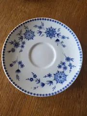 Vorschaubild 2 von Unterteller Weiß Blumenmuster Klassisch Porzellan