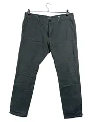 Vorschaubild 1 von Herren Chino Stoffhose Grün W36/L32 Casual Baumwolle