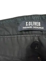 Vorschaubild 4 von Herren Chino Stoffhose Grün W36/L32 Casual Baumwolle