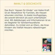 Vorschaubild 3 von Hessen für Kinder Reiseführer Familienausflüge Sachbuch Taschenbuch