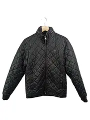 Vorschaubild 1 von Damen Steppjacke Schwarz Gr. 40/L Streetwear Elegant Nylon