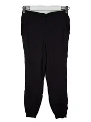 Vorschaubild 1 von Damen Stoffhose Casual Viskose Schwarz Gr. 36 L26