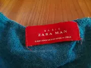 Vorschaubild 6 von MAN Basic Langarmshirt Herren Gr. M Petrol Baumwolle Henley