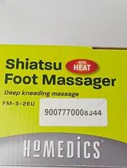 Vorschaubild 2 von Shiatsu Fußmassagegerät FMS2EU mit Wärme Grau Tiefenmassage