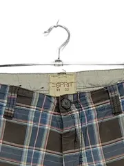 Vorschaubild 2 von Cargo Shorts Herren Gr. 33 kariert Baumwolle Freizeithose