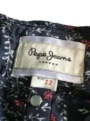 Vorschaubild 5 von Pepe Jeans Kinder Sommerkleid Gr. 146 Blau Blumenmuster Feminin