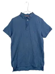 Vorschaubild 1 von Poloshirt Herren Gr. M Blau Slim Fit Baumwolle