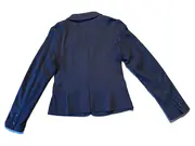 Vorschaubild 6 von Damen Blazer Gr. 36/S Blau Gepunktet Casual Business