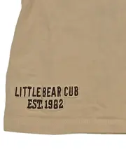 Vorschaubild 2 von Baby T-Shirt Little Bear Cub Schriftzug Stickerei Beige Gr. 92