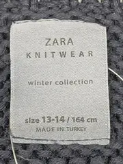 Vorschaubild 3 von Damen Pullover Gr. 38/M Blau Casual Basic Baumwolle