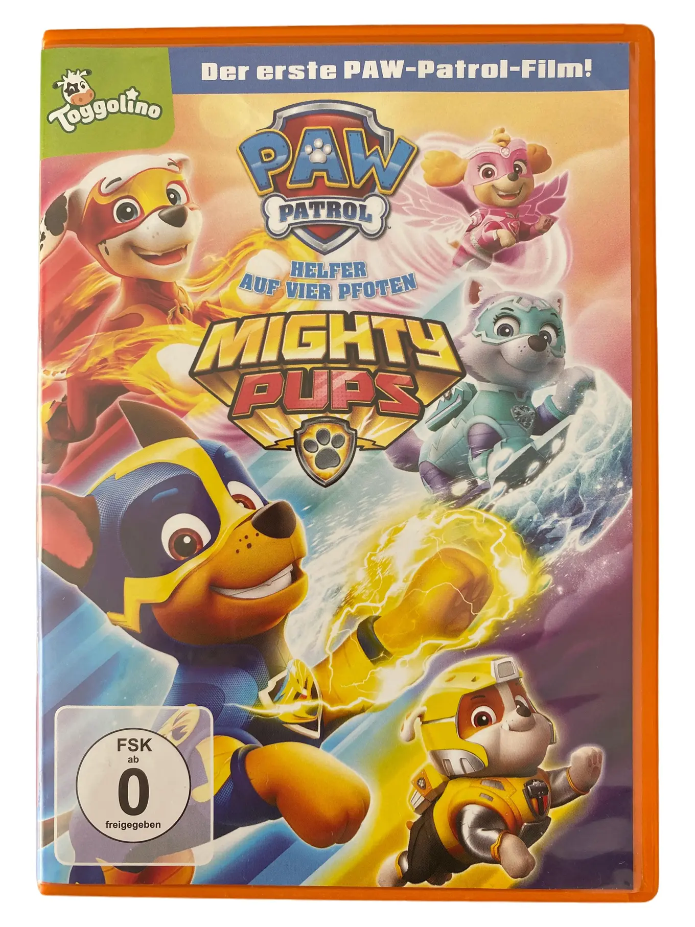 PAW Patrol Mighty Pups Der erste Film DVD Kinderfilm Zeichentrick