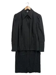 Vorschaubild 1 von Damen Kostüm mit Rock Gr. 36/S Schwarz Business Elegant Schurwolle