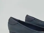 Vorschaubild 5 von Damen Ballerinas Keilabsatz Blau Gr. 36 Nubuk Leder Optik