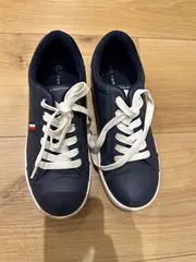 Vorschaubild 3 von Sneaker Low Kinder Gr. 37 Blau Weiß Freizeitschuhe