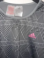 Vorschaubild 5 von Sport Shirt Mädchen Gr. 152 Grau Pink Geometrisch Funktionsshirt