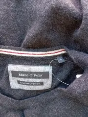 Vorschaubild 3 von Herren Pullover Gr. 48/M Grau Schurwolle Klassisch Elegant